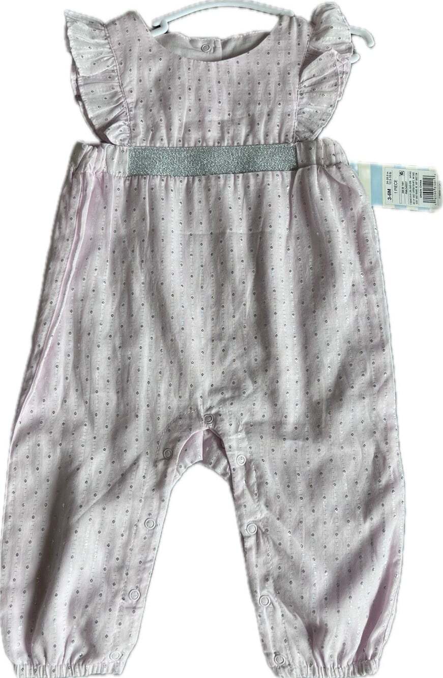 Cat & Jack Baby Girl Pink Romper 3-6 Month